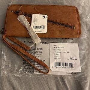 NWT Free People Vegan Wallet